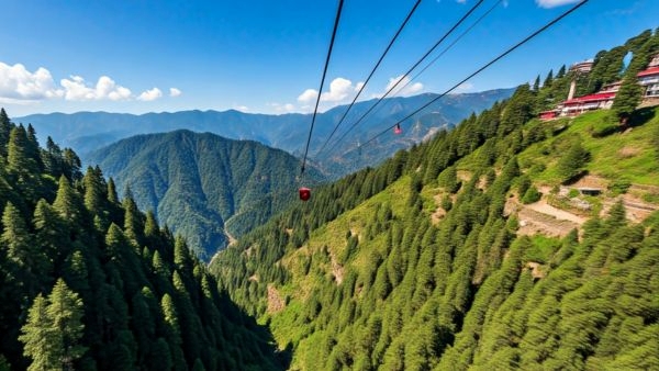 Parwanoo to shimla ropeway