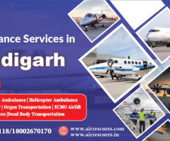Trusted Air Ambulance Services in Chandigarh | Affordable & Reliable Care